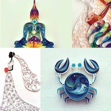  120pcs Quilling Paper Set