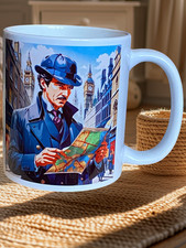 Mug 11 oz print Sherlock Holmes