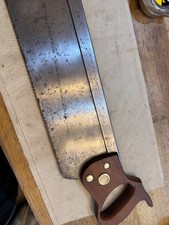 24” Long Tenon Saw sharpened