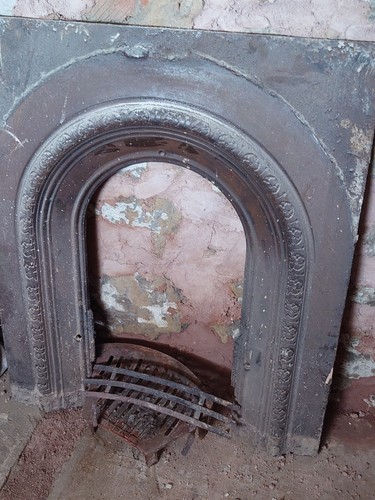 Victorian style cast iron fire - style,
