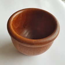 English Oak wooden pot bowl
