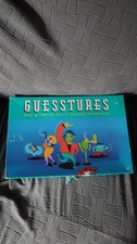 Vintage GUESSTURES  The Game of Split-Second Charades (1990) by Milton Bradley
