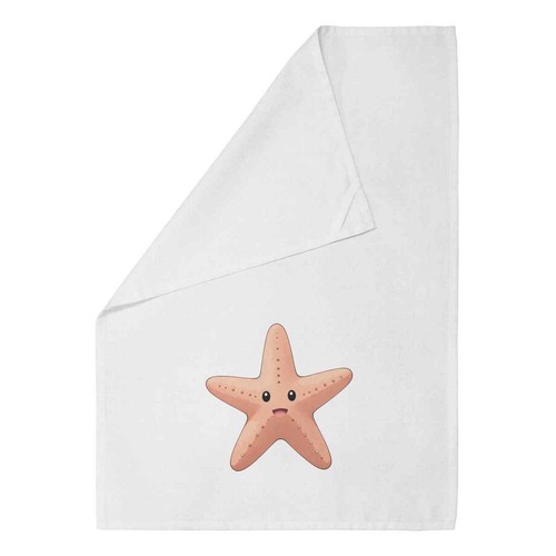 Happy starfish cotton tea - cotton,