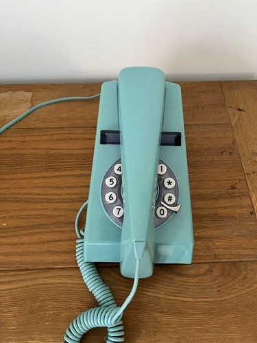 Vintage trim phone push button - phone,