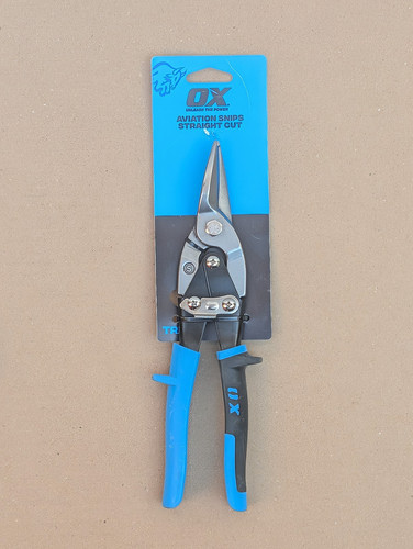 Straight cut aviation tin - ox,