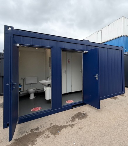 16x8ft toilet block - 16x8ft, 3+1