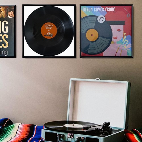 Vinyl record frame wall - record,