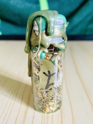 Good luck spell jar bottle - spell,