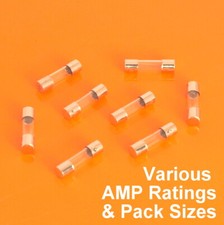 High Quality 5 x 20mm Fast Blow Glass Fuses Quick Blow 5x20mm 100mA - 30A Amps