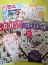 Patchwork Quilt magazine Bundle/Joblot /4 Issues/ Crafts Sewing 