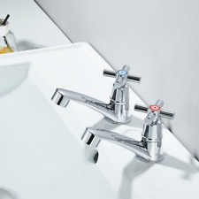 Basin Taps Pair Bathroom Sink