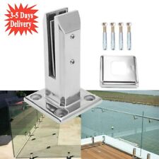 Floor Standing Stairs Balcony Pool Glass Spigot Balustrade Railing Clamp Steel