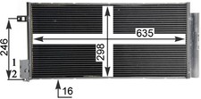 MAHLE AC 505 001S CONDENSER