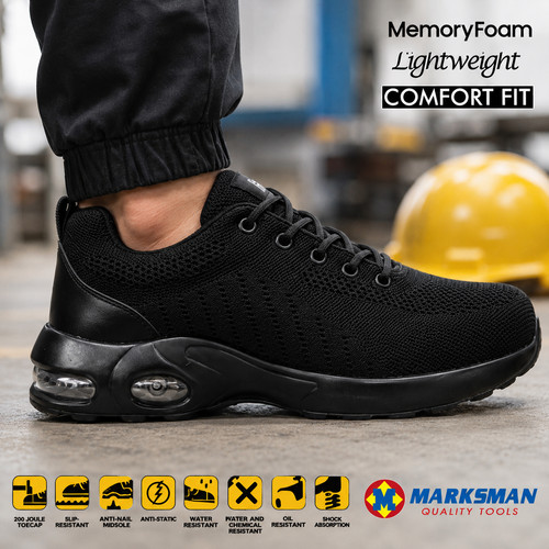 Mens shock absorbing steel toe - shock,