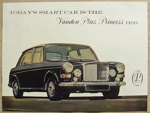 Vanden plas princess 1100 - plas, car