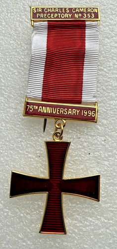 Irish masonic medal - medal, jewel