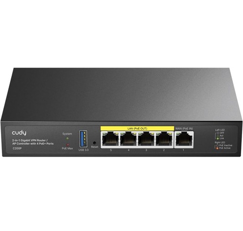 Cudy vpn router - 2-in-1, router+ap