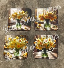 Daffodils vase design - daffodils,
