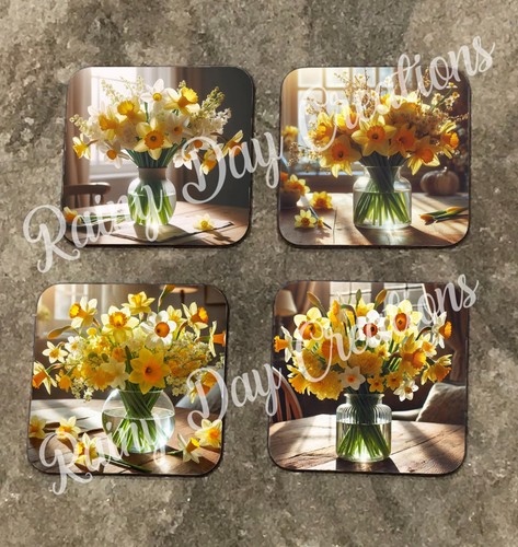 Daffodils vase design - vase,