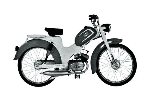 Front fender moped - front, malaguti