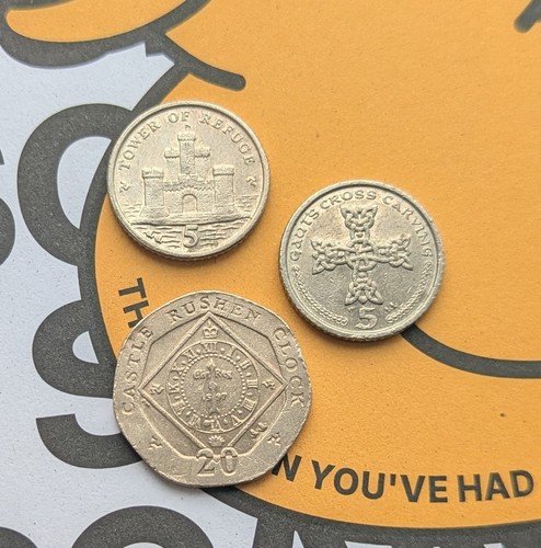 Isle man 20p 2 - uk, +