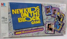 New Kids On The Block Board Game Milton Bradley 1990 Vintage New Factory Sealed