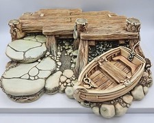 Pendelfin The Jetty Stand Large Display Vintage Made In England 