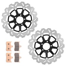 Front Brake Discs Rotors Pads