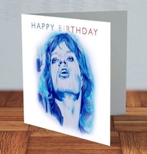 Mick Jagger Birthday Card