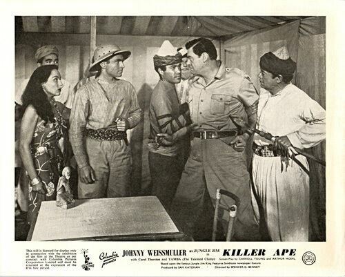 Killer ape original lobby card - ape,