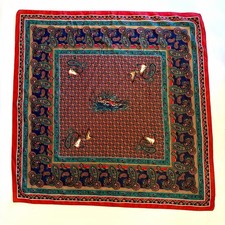 Vintage Avon Scarf Ducks Made