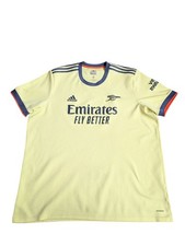 Arsenal Away Shirt 2021/22 Yellow 3XL GM0218 See Description Free Post 