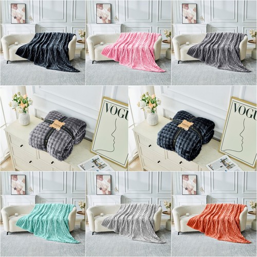 Bubble jacquard blanket - bubble, warm