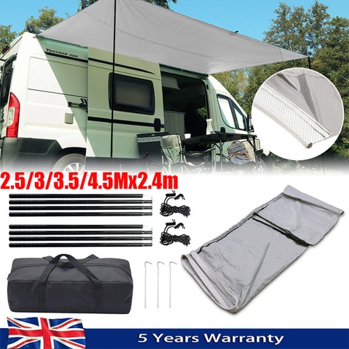 Caravan camping awning sun - camping,