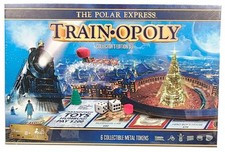 Master Pieces The Polar Express TRAIN-OPOLY Collectors Edition Set Monopoly Game