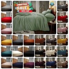 Teddy Bear Fleece Duvet Cover