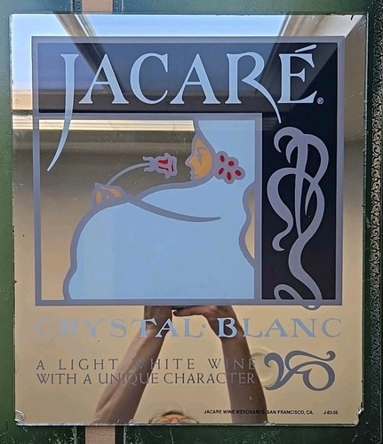 Vtg jacare crystal - jacare, white