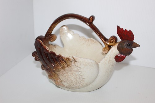 Vintage style ceramic rooster - vintage,