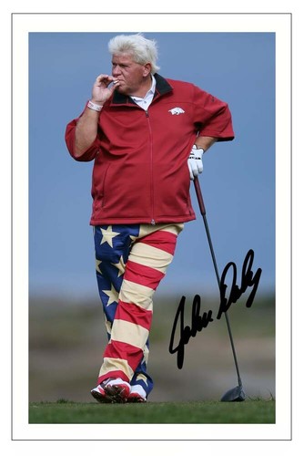 John daly signed autograph - john,