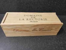 Single bottle size wooden - single,