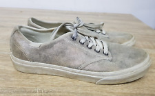 Vans Old Skool Lo Pro Women's in Cracked Metal Silver UK 5, EUR 38