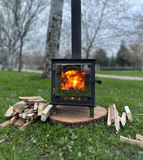 Camping wood stove, Tiny wood