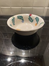 Emma Bridgewater Polka Holly Cereal Bowl Brand New. First.