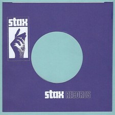 STAX RECORDS (purple/white) REPRODUCTION RECORD COMPANY SLEEVES - (pack of 10)