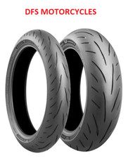 Bridgestone S23 120/70ZR17 (58W) & 190/55ZR17 (75W) Motorcycle Tyre Pair