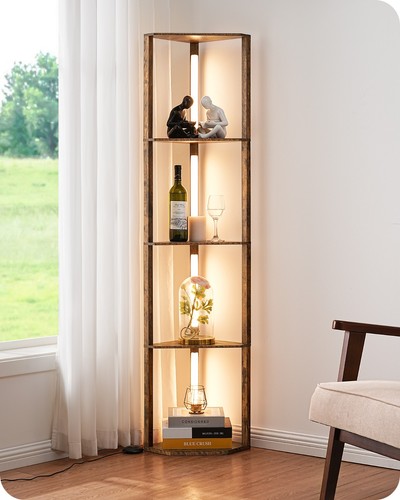 Led floor lamps with shelves - led,