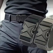 Men Tactical Canvas Belt