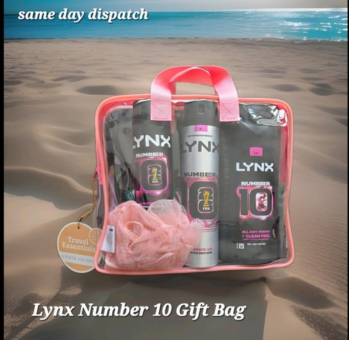 Lynx number gift set wash - number, 10