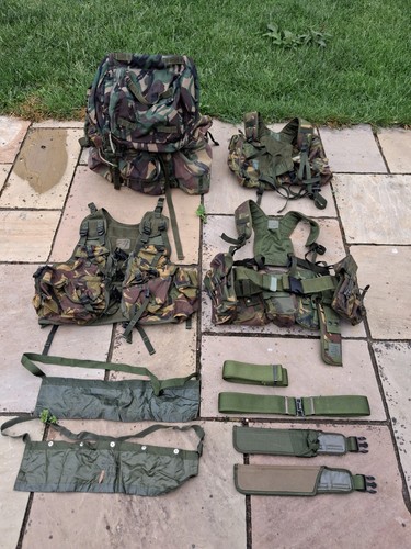 British army dpm plce webbing - army,