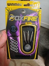 Winmau Foxfire 22 Grams Tungsten Darts Set. ( john lowe style barrels )